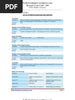 SCDL Business Law Paper - 3