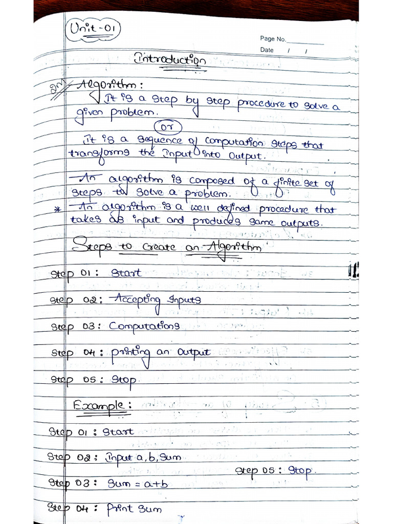 ADA All Units Notes | PDF