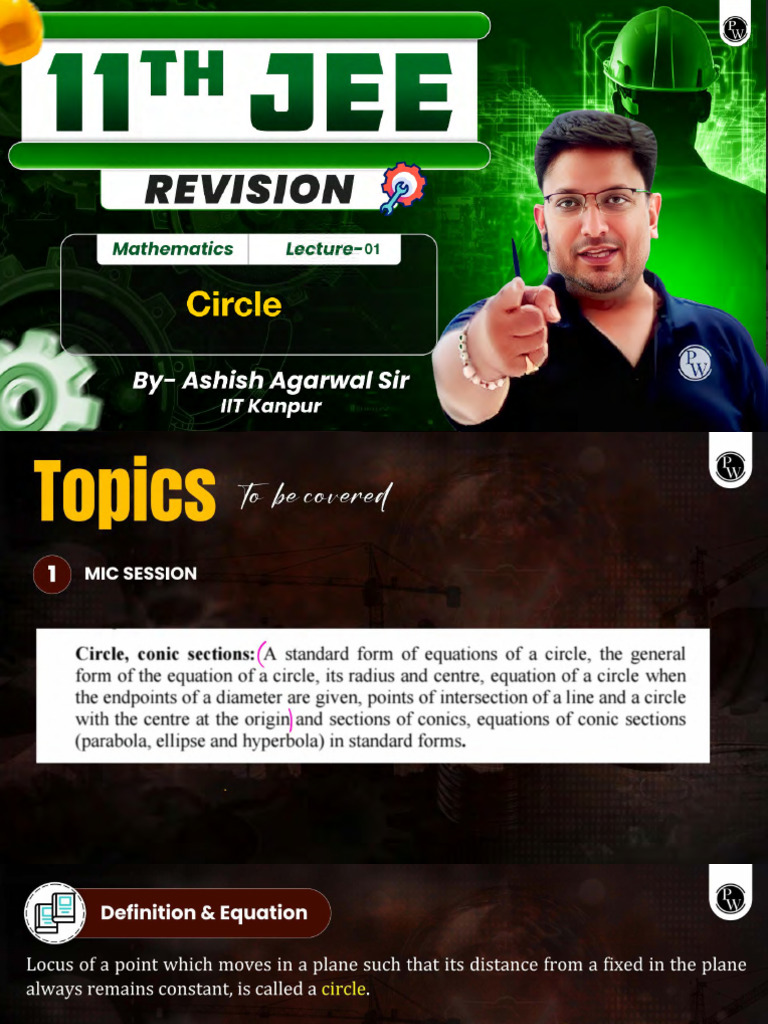 Circle 01 Class Notes | PDF