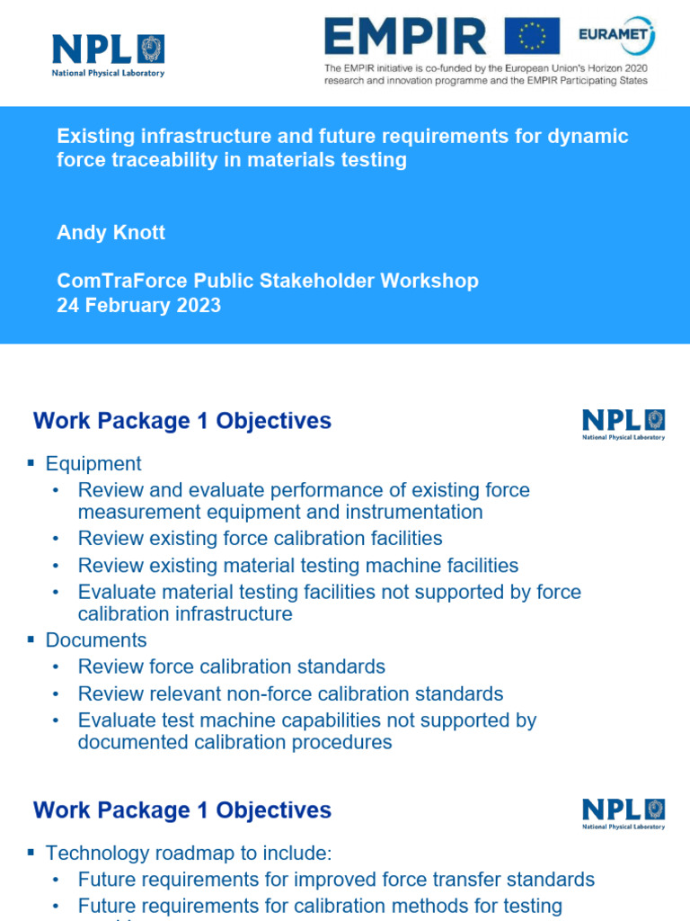 02 18SIB08 Public Workshop Existing Infrastructure and Future ...