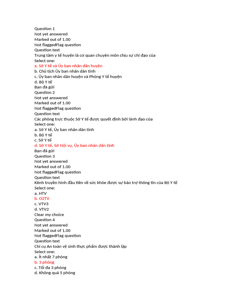 Ktra Lần 1 - Cô Quỳnh | PDF