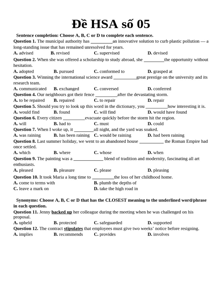 Sentence Completion and Dialogue Exercises | PDF | Virtual Reality | Sleep