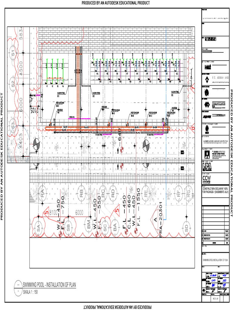 Wf-211.AP Residential-swimming Pool Ins Gf Plan | PDF