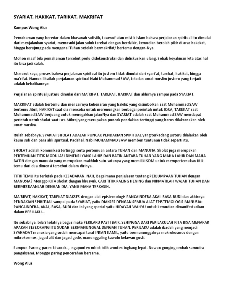 Pengertian Tasawuf Sunni Dan Tokoh Tokoh Tasawuf Sunni Bacaan Madani Bacaan Islami Dan Bacaan Masyarakat Madani