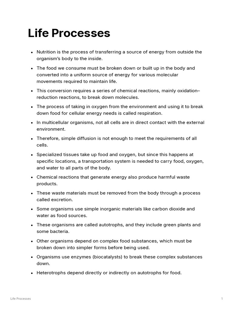 04120ce7-d5d1-458f-b78a-1bf6529a9d8b_Life_Processes | PDF | Circulatory ...