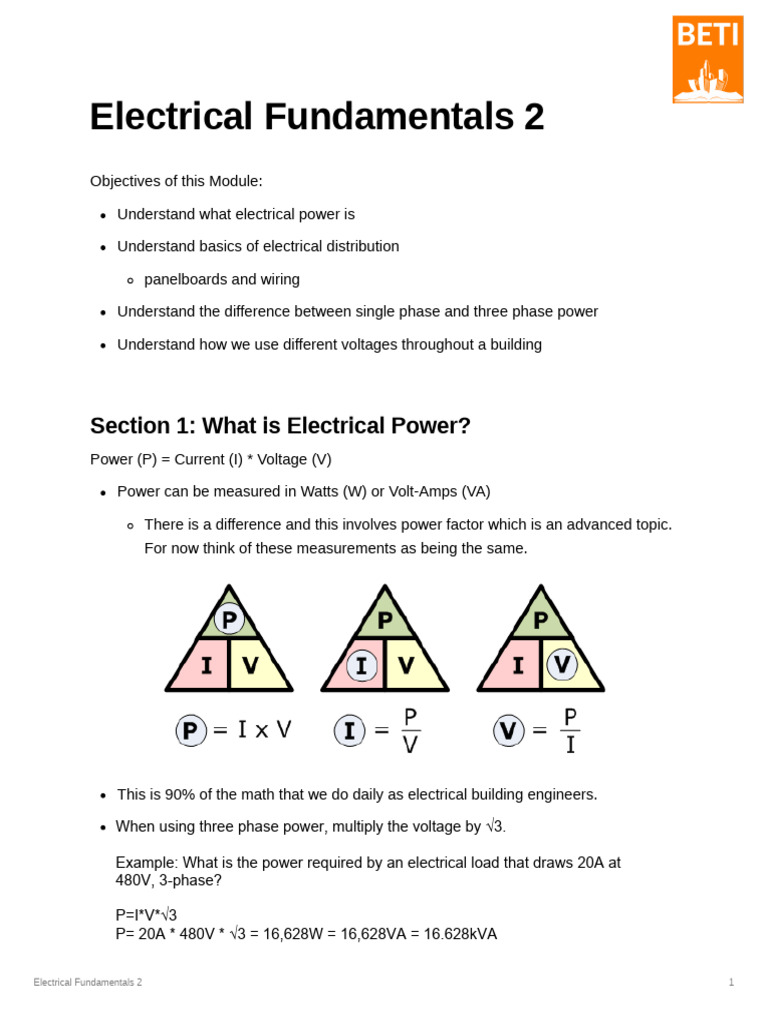 Power Fundamentals | PDF