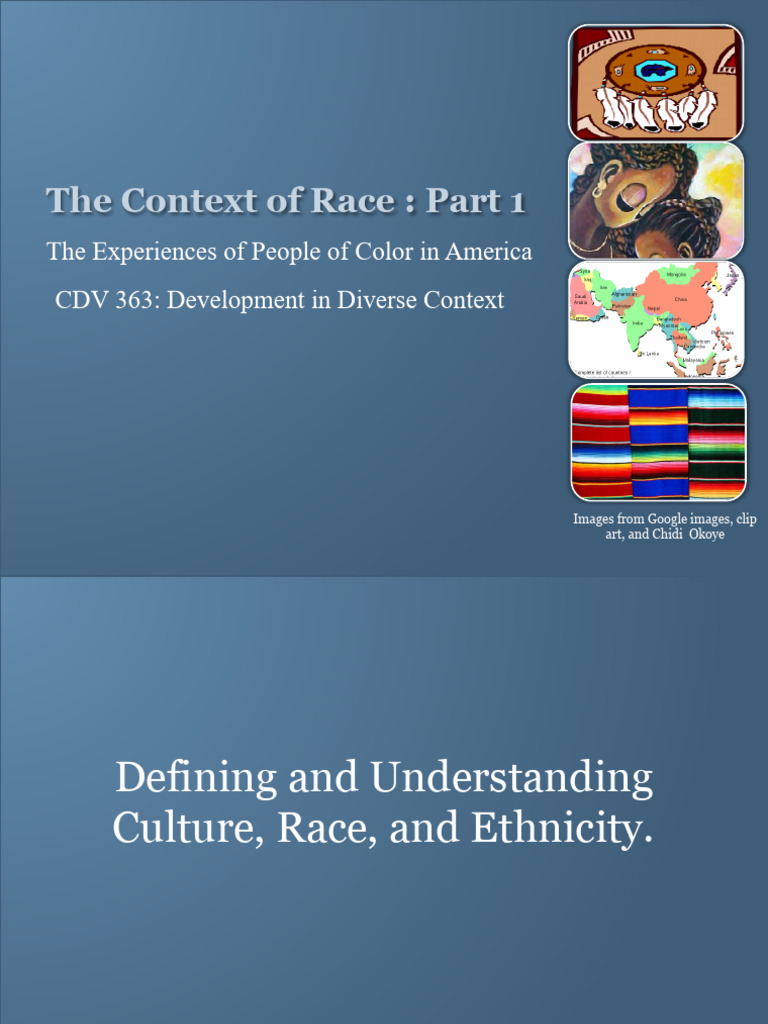 Understanding Race and Ethnicity in America | PDF | Race (Human ...