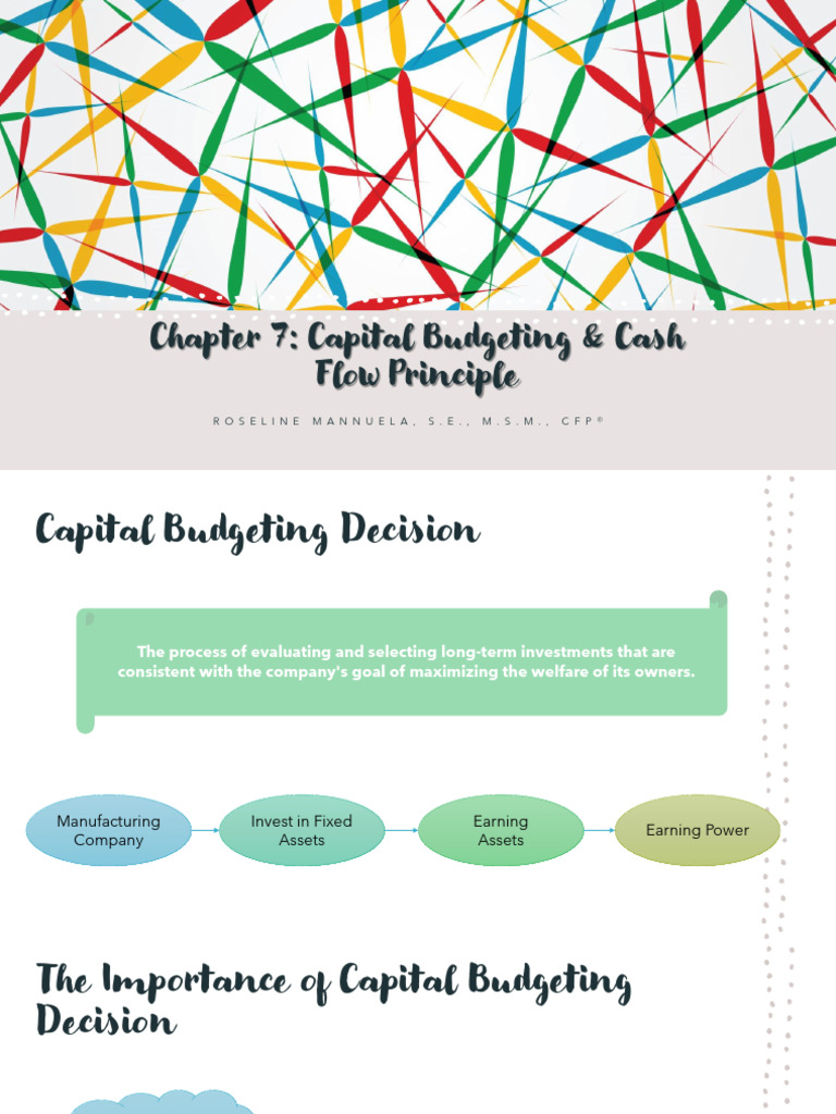 Capital Budgeting & Cash Flow Analysis | PDF | Capital Budgeting | Budget