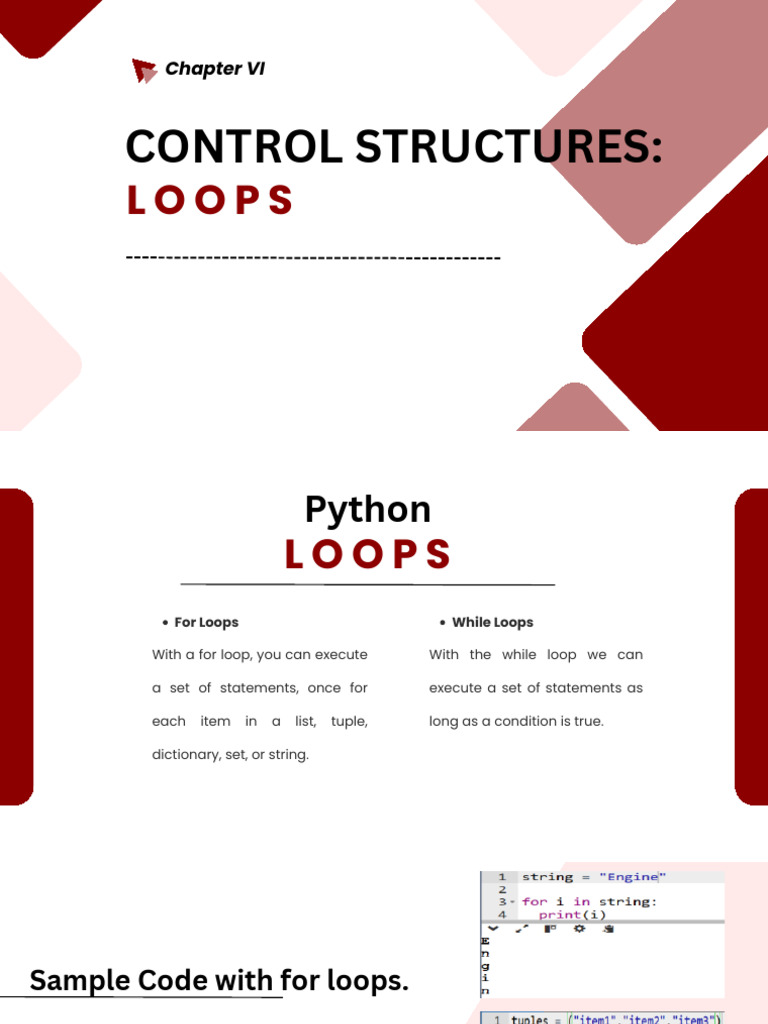 Python Loop Control Structures Guide | PDF