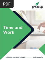 Work Rate Problems and Solutions Guide | PDF | Printer (Computing ...