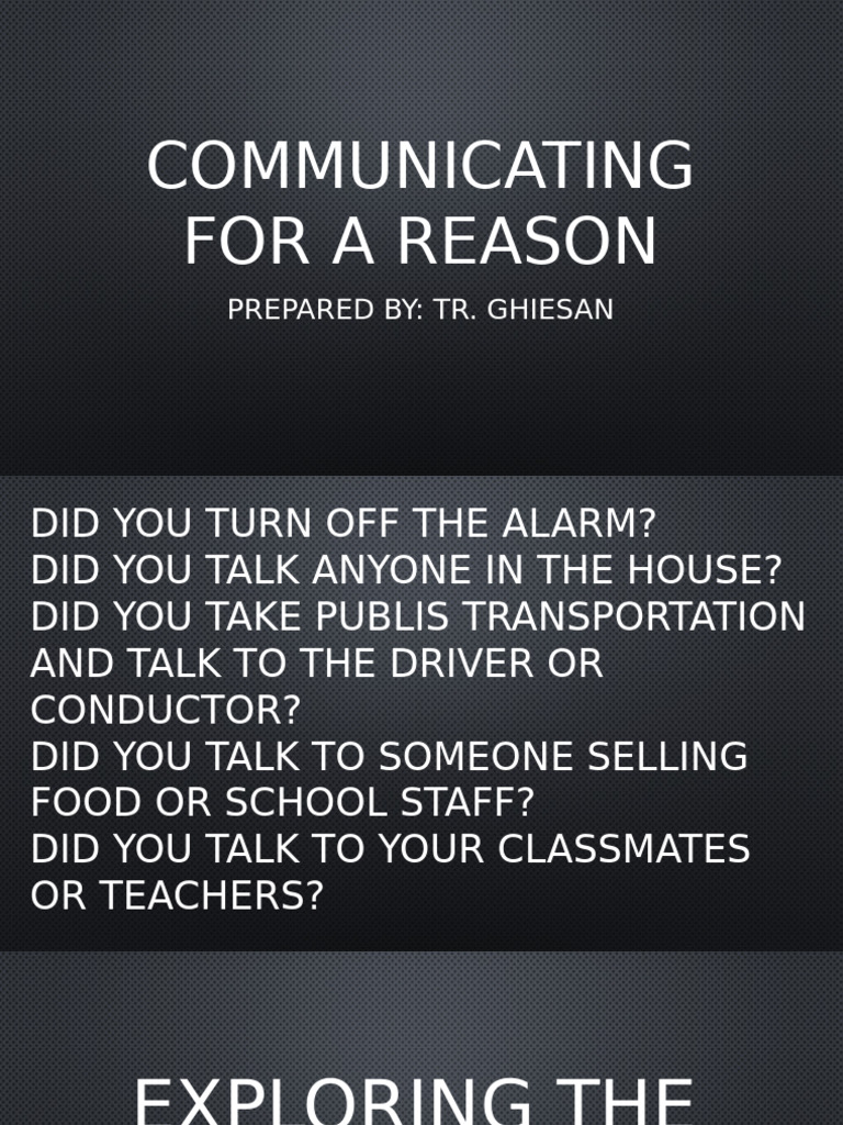 Functions of Communication Explained | PDF | Nonverbal Communication ...