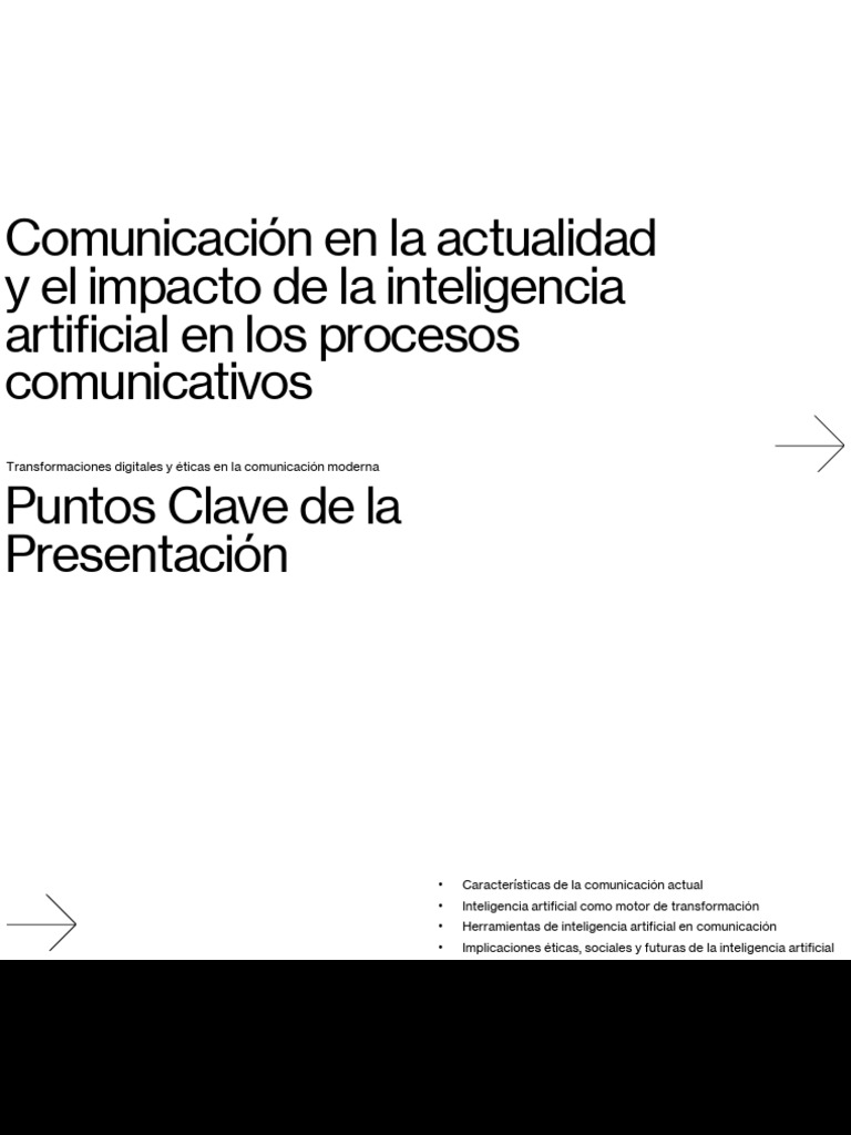 IA y Ética en la Comunicación Moderna | PDF | Inteligencia artificial ...
