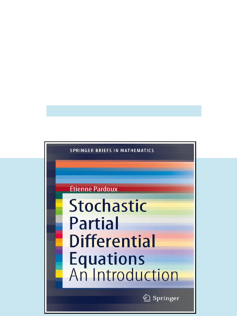 (Ebook) Stochastic Partial Differential Equations - An Introduction by ...