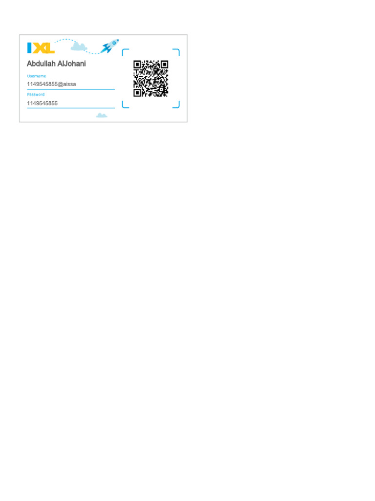 IXL-LaunchCards | PDF