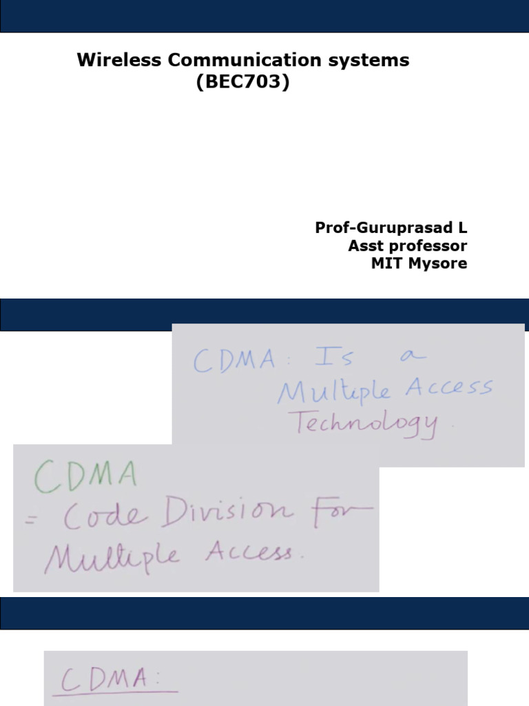 WCS_MODULE_2_1-BEC703-1 | PDF | Telecommunications Engineering ...