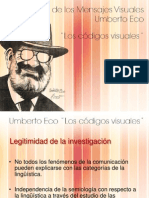 Historia y Semiótica de Los Medios - Umberto Eco - Los Códigos Visuales