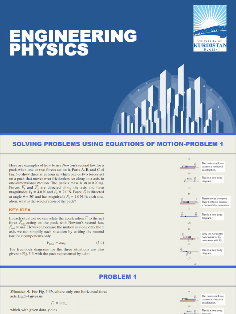 Engineering Physics Problem Solving Guide | PDF