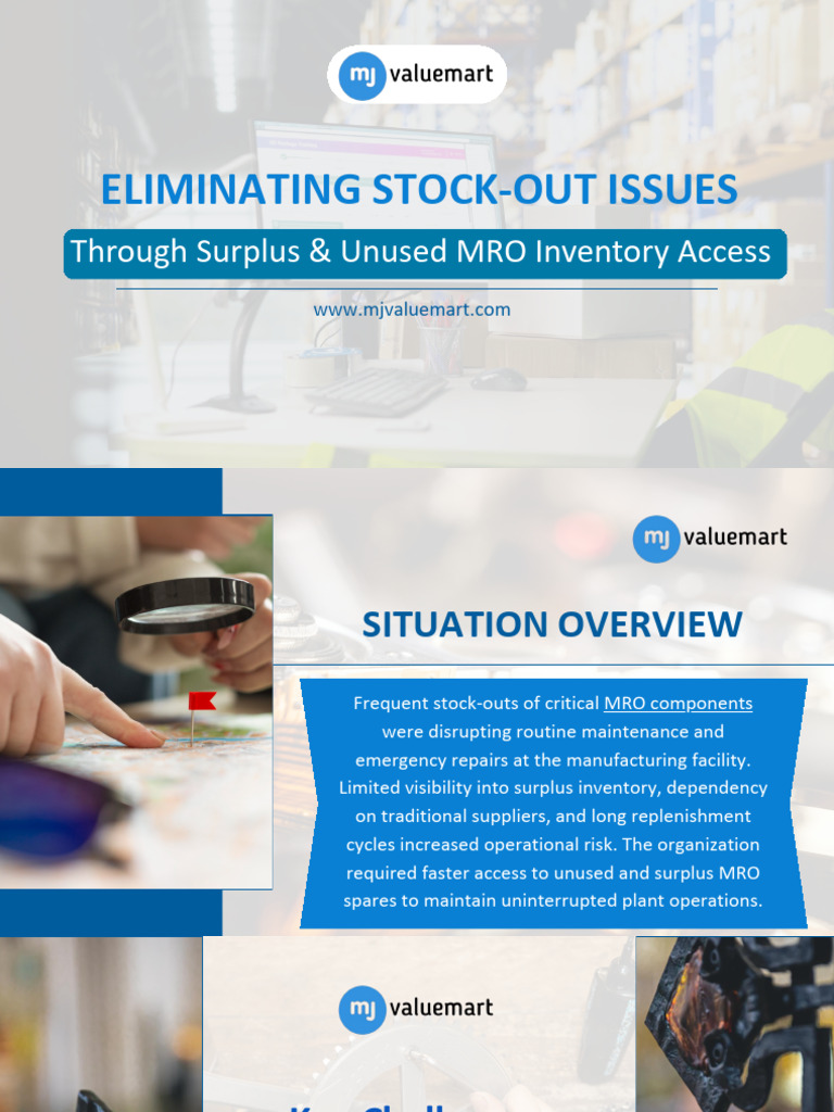 Accessing Surplus MRO Inventory Solutions | PDF