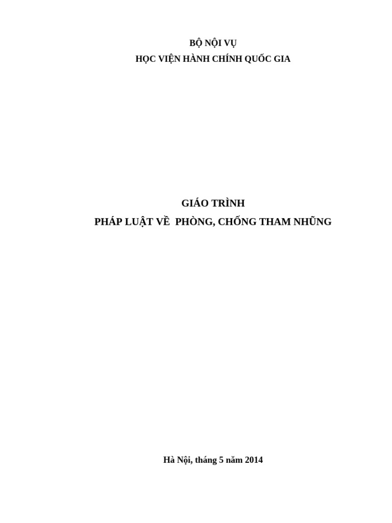 Gt Pl Về Pctn Sửa 1 2018 | PDF