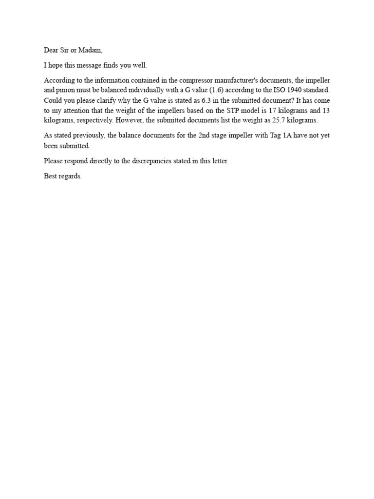 Dear Sir | PDF