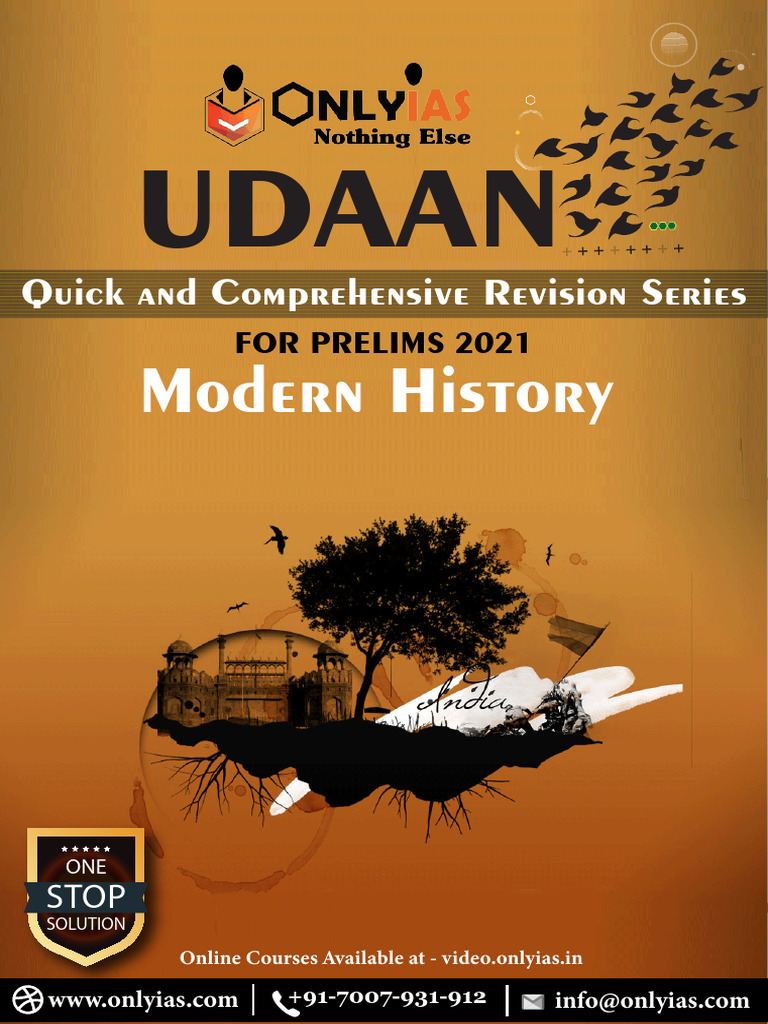 OnlyIAS - Udaan - Modern History | PDF