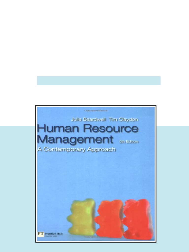 (Ebook) Human resource management : a contemporary approach by Julie ...