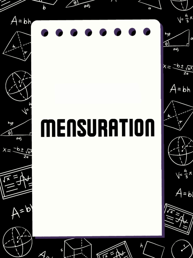 Mensuration | PDF