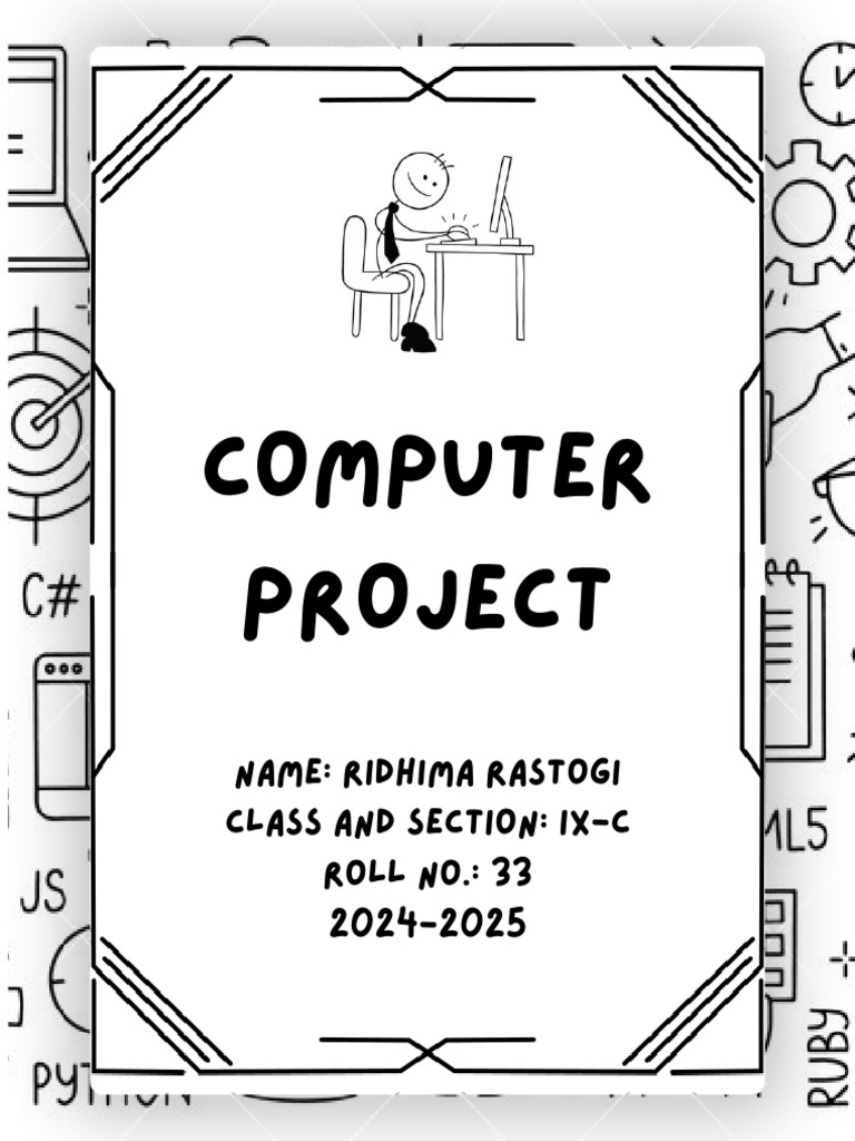 Computer Project | PDF