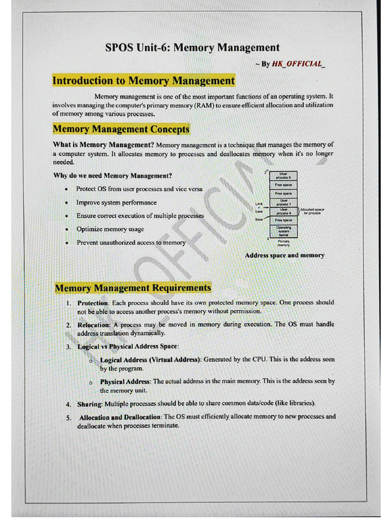 SPOS Unit6 HK | PDF