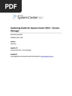 SC2012 ServiceMgr Authoring