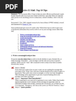 Download E -Mail TipsE by sri sri SN9734977 doc pdf