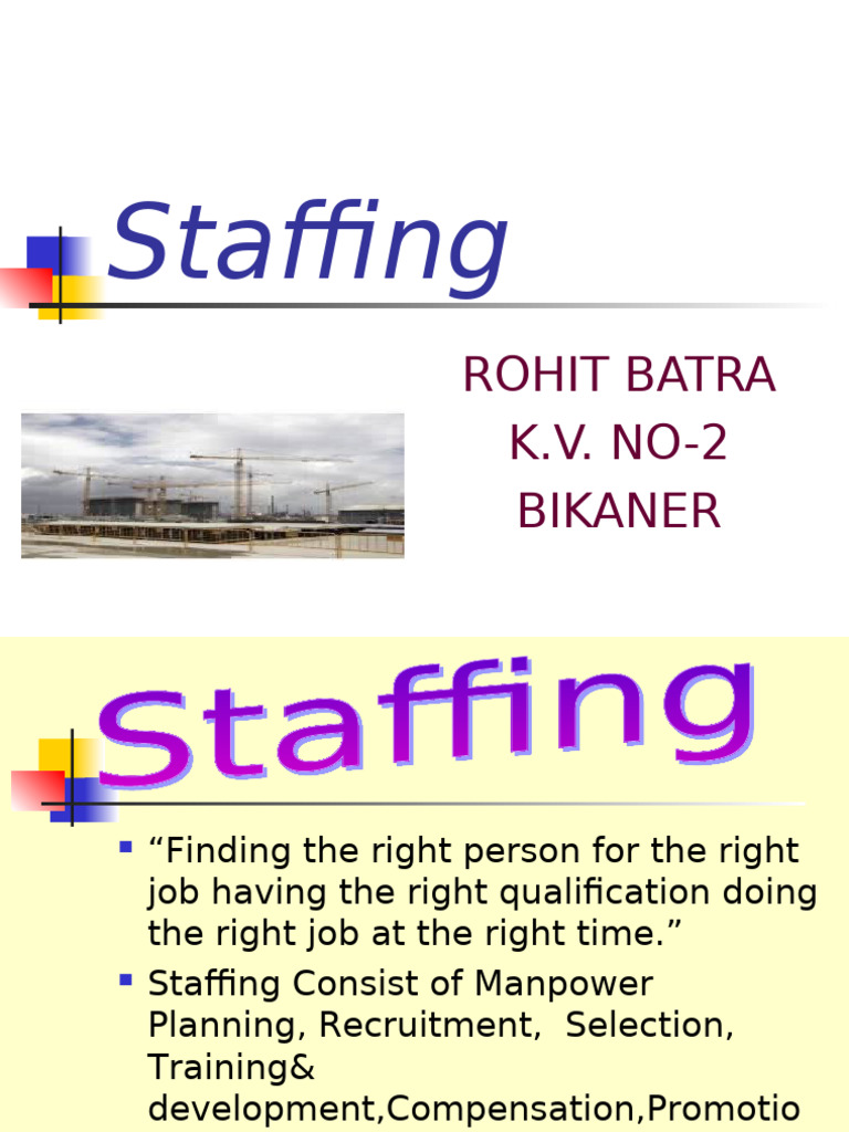Comprehensive Staffing Process Guide | PDF | Recruitment | Human Resources