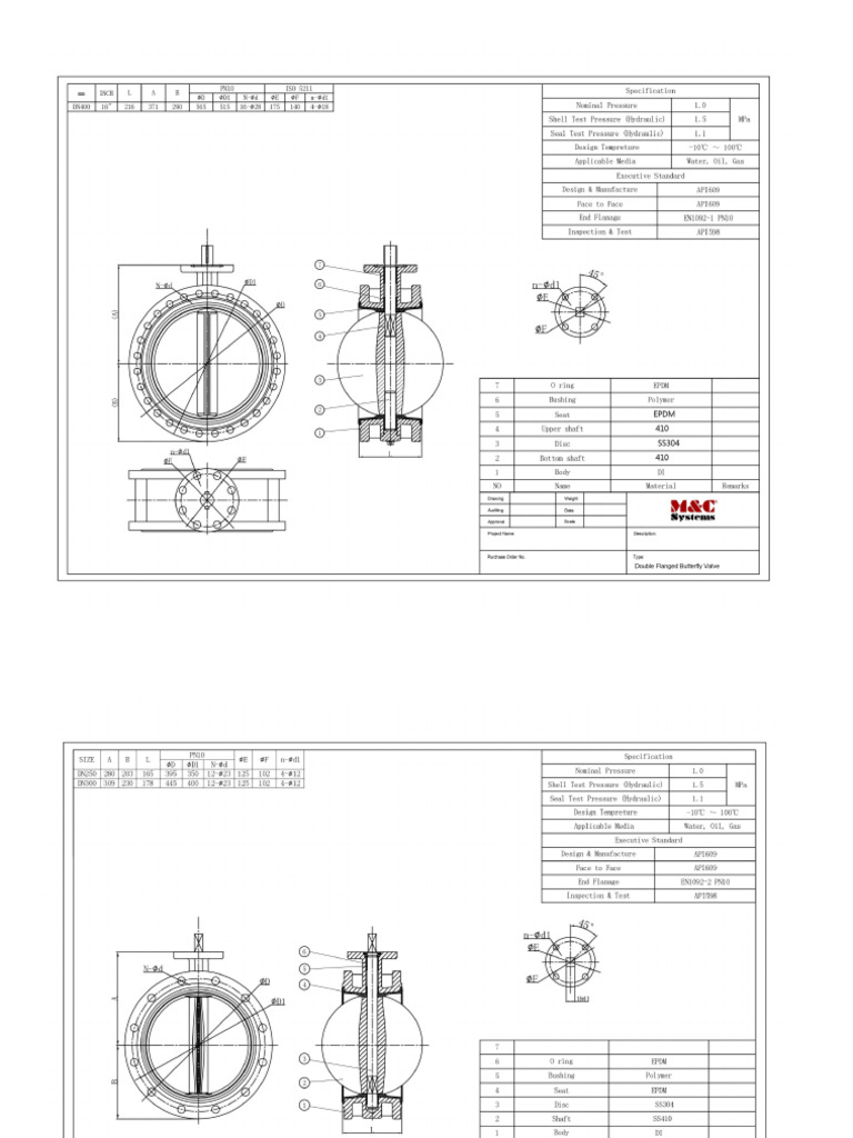 DN 250-300-400 | PDF