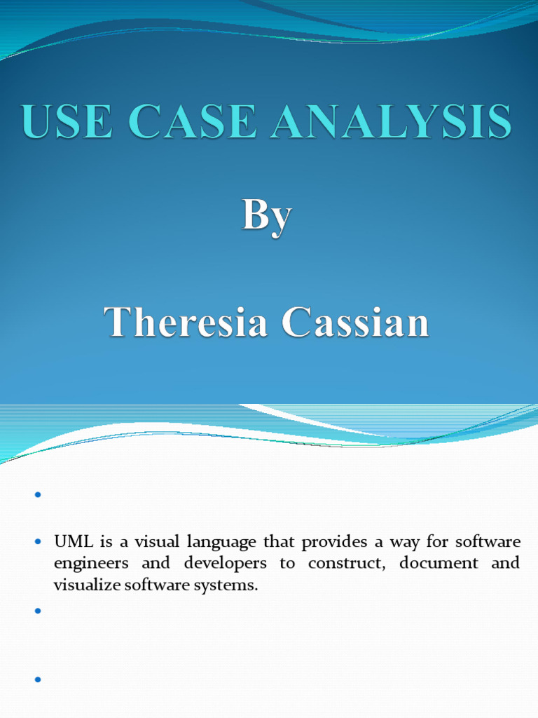 Understanding Unified Modeling Language (UML) | PDF | Use Case ...