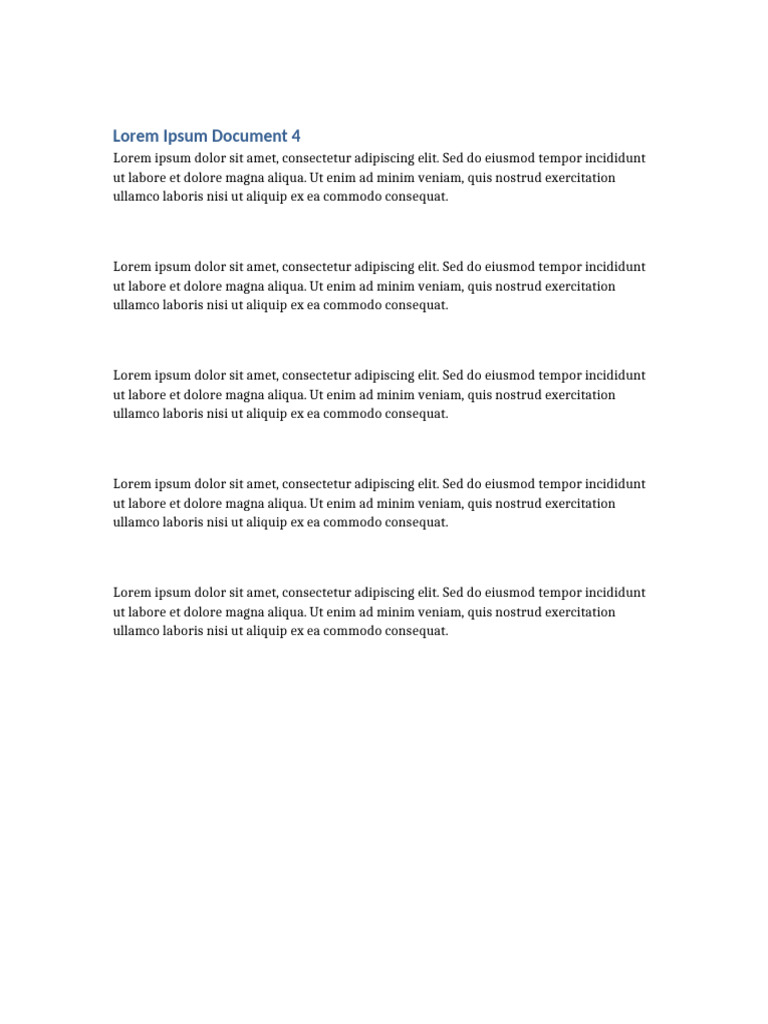 Lorem Ipsum 4 | PDF