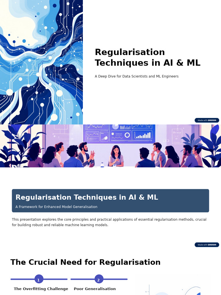 Regularisation Techniques for ML Models | PDF | Machine Learning ...