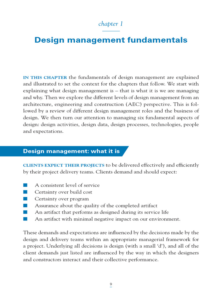 Design Management Fundamentals Explained | PDF | Design | Information