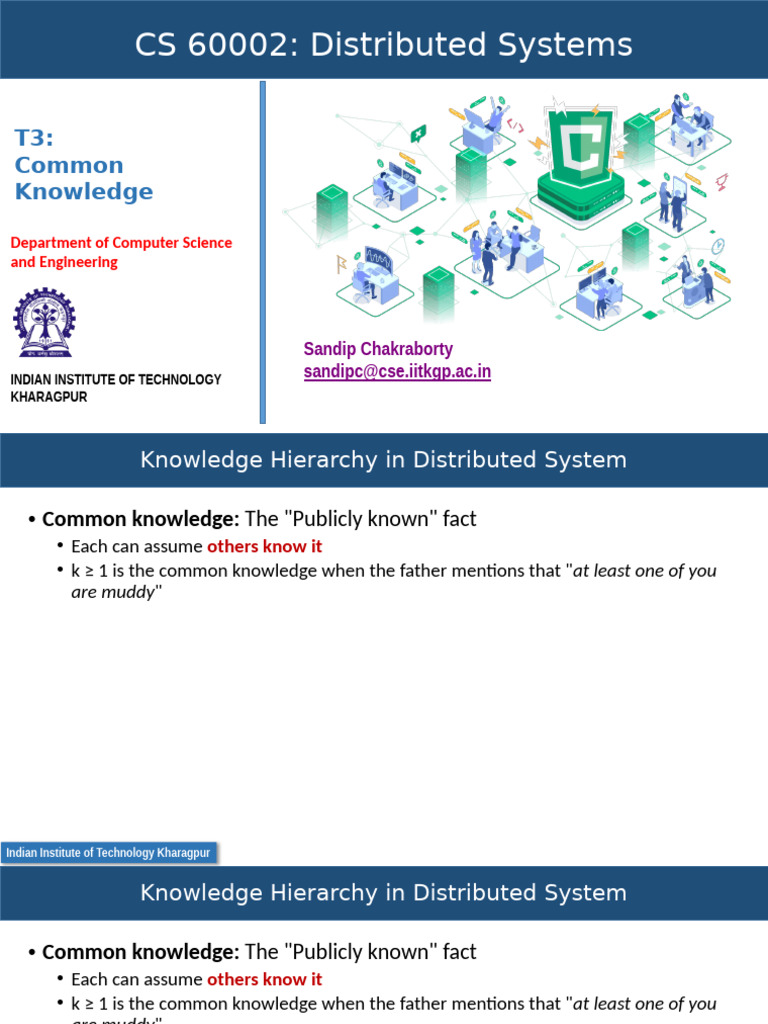 T3 Common Knowledge | PDF | Knowledge | Distributed Computing