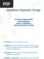 Sedative Hypnotic Poisoning