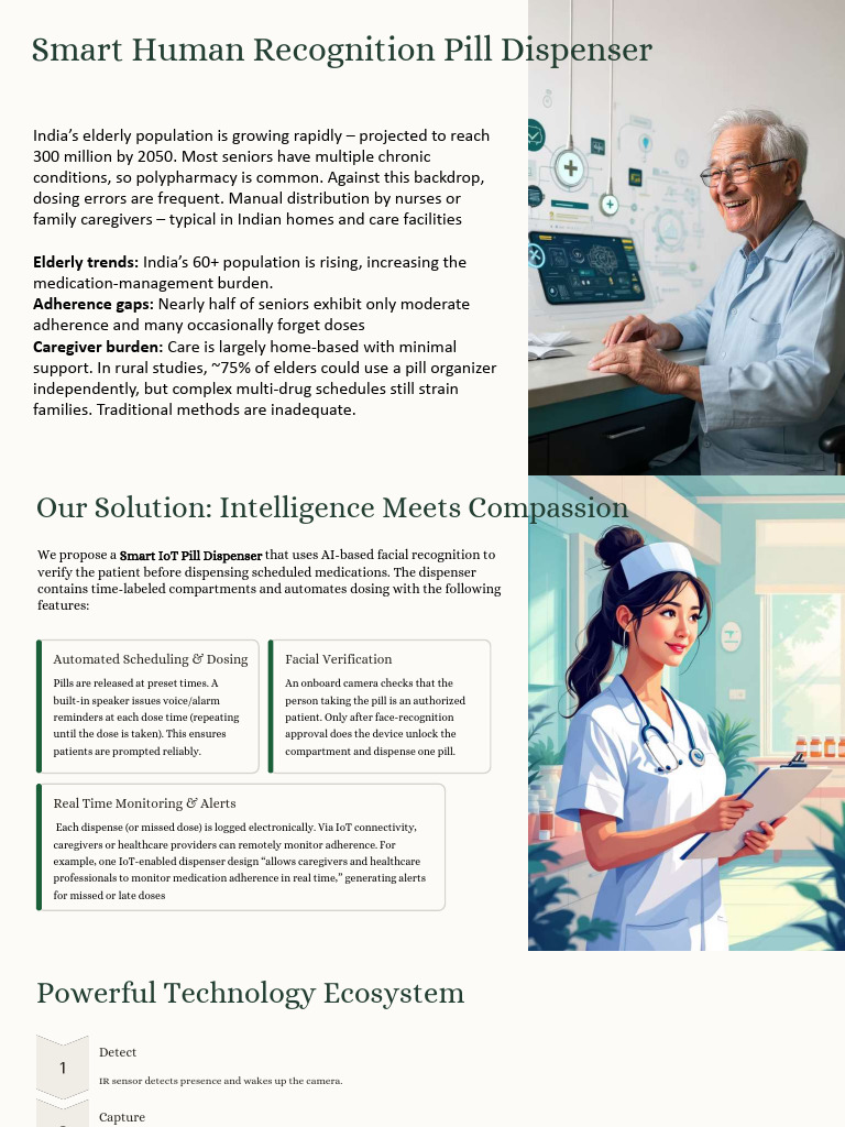 Smart Pill Dispenser for Elderly Care | PDF | Internet Of Things ...