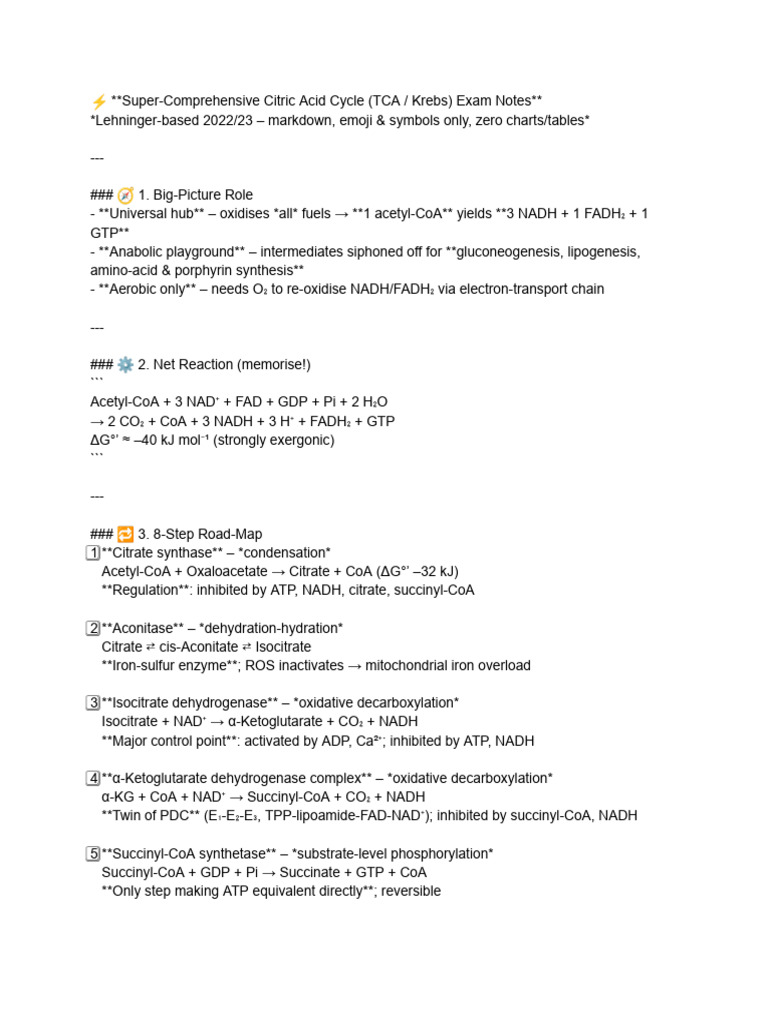 biochem 5 | PDF | Citric Acid Cycle | Chemistry