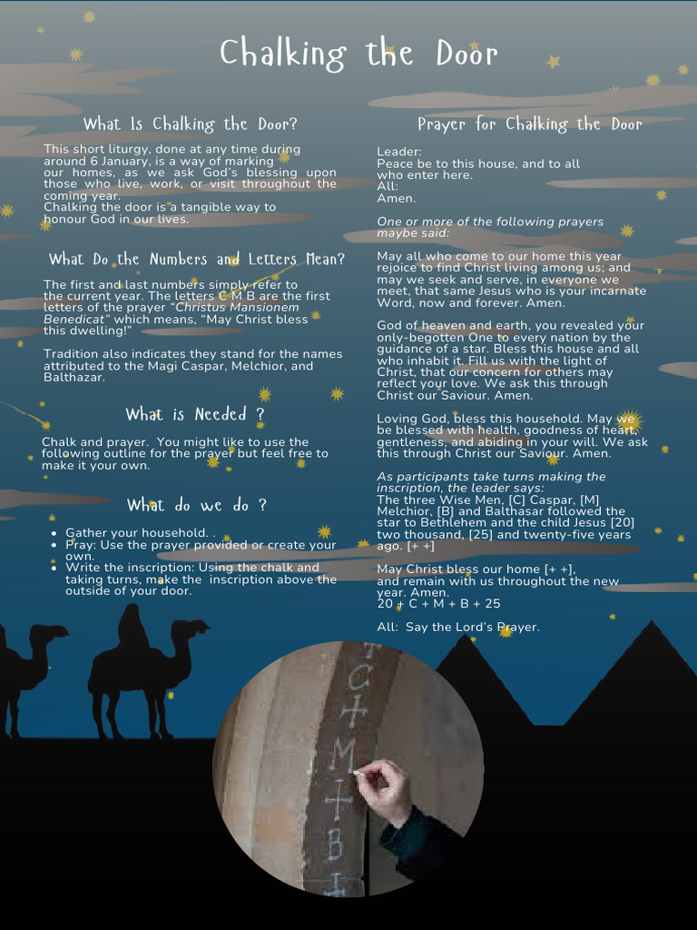 Chalking the Door | PDF | Biblical Magi | Jesus