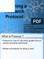 Designing A Research Protocol Chest CME