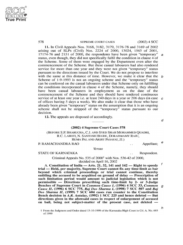 Modak Judgment Analysis: SCC 1, 2008 | PDF | Supreme Court Of The ...