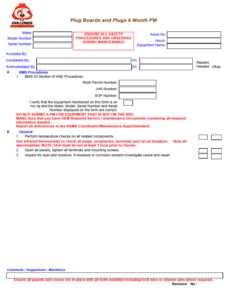 Plug Board 6 Month | PDF