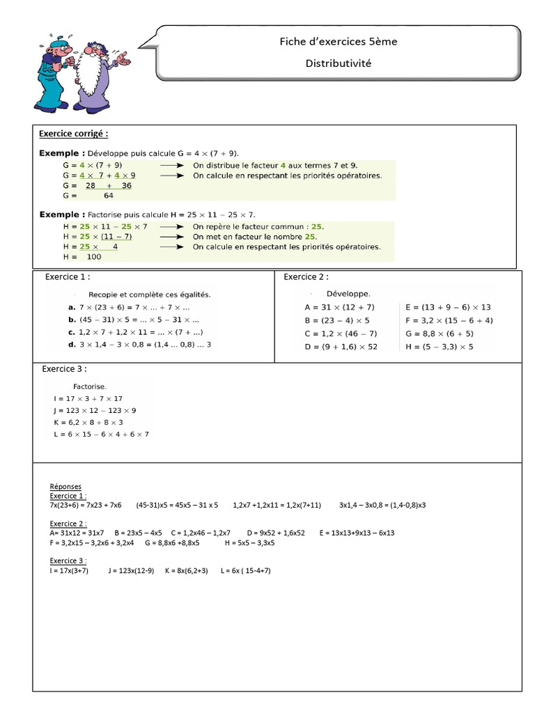 distibutivite | PDF