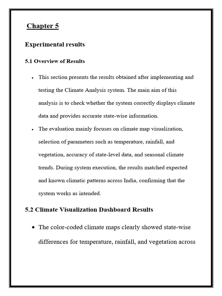 Climate Analysis System Results Overview | PDF | Climate | Soil