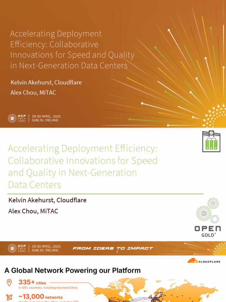 6389 - Accelerating Deployment Efficiency - Collaborative Innovations ...