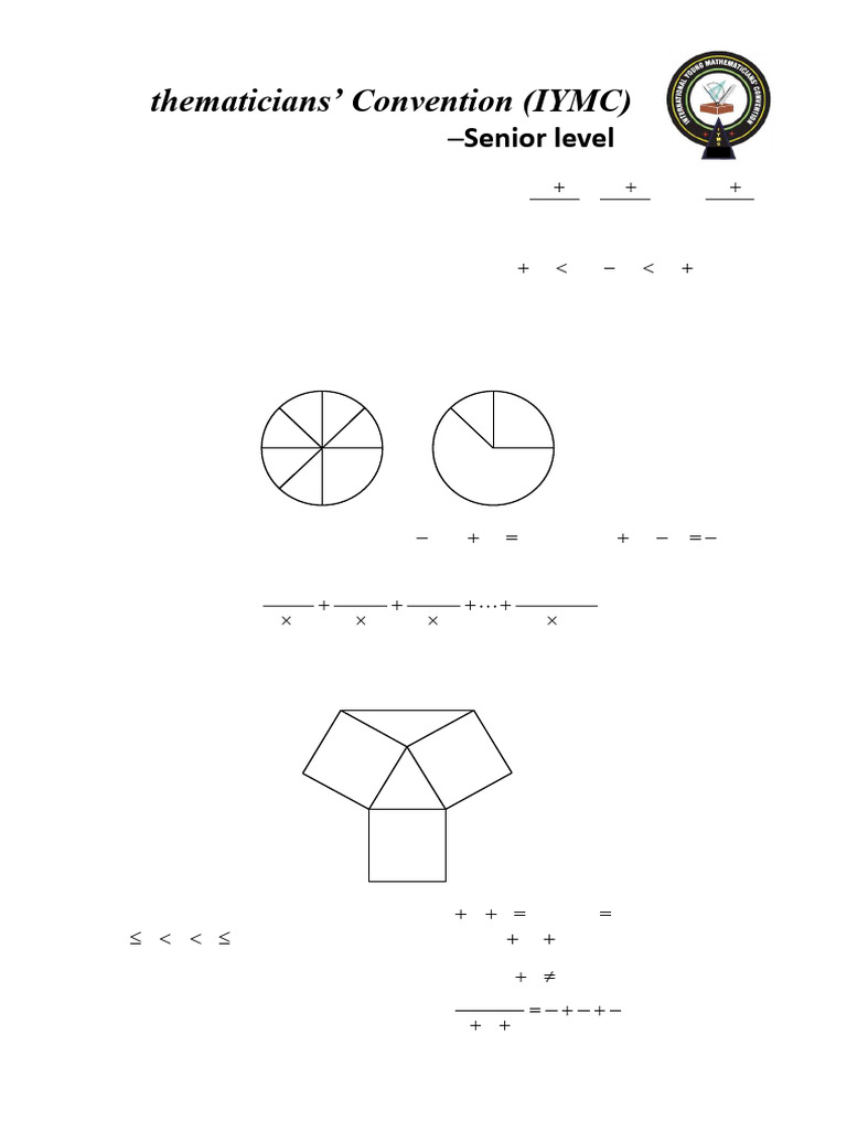 2014 IYMC Senior Individual | PDF
