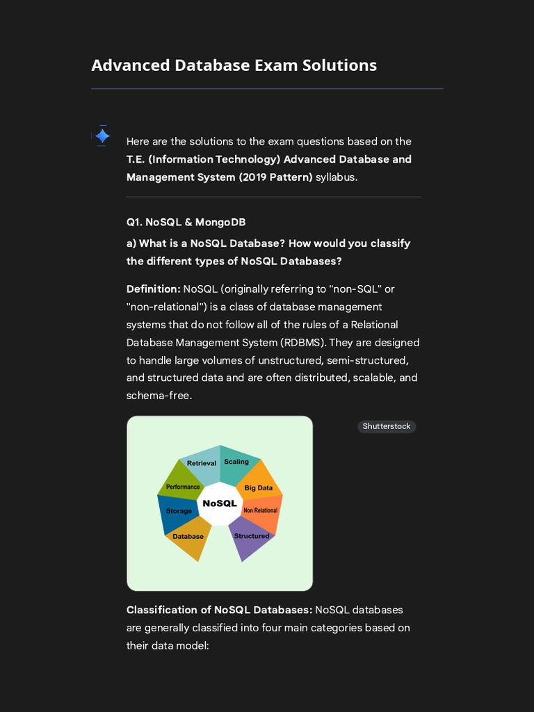 1 | PDF | No Sql | Data Warehouse